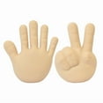 thumbnail image 6 of Toymendous Squish Hands, 2 pack Rubber Stress Balls, Toy for Children Ages 3+, 6 of 6