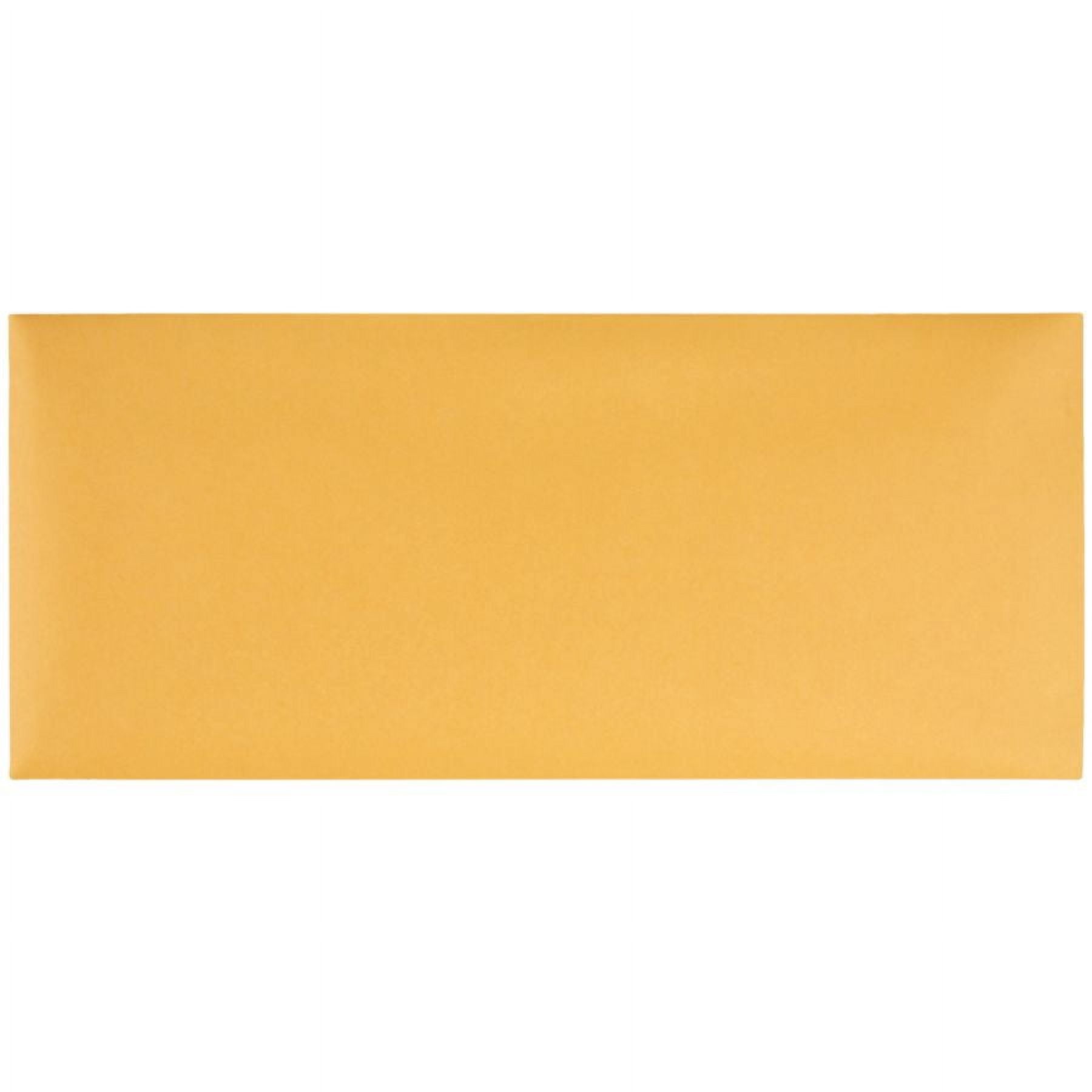 Quality Park Kraft Regular Business Envelopes - Business - 5"W x 11 1by2" L- 28 lb - Gummed - Kraft