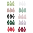 thumbnail image 2 of Altotux 6" Sheer Organza Bridal Beaded Sequins Embroidery Lace by Yard (Sage), 2 of 2