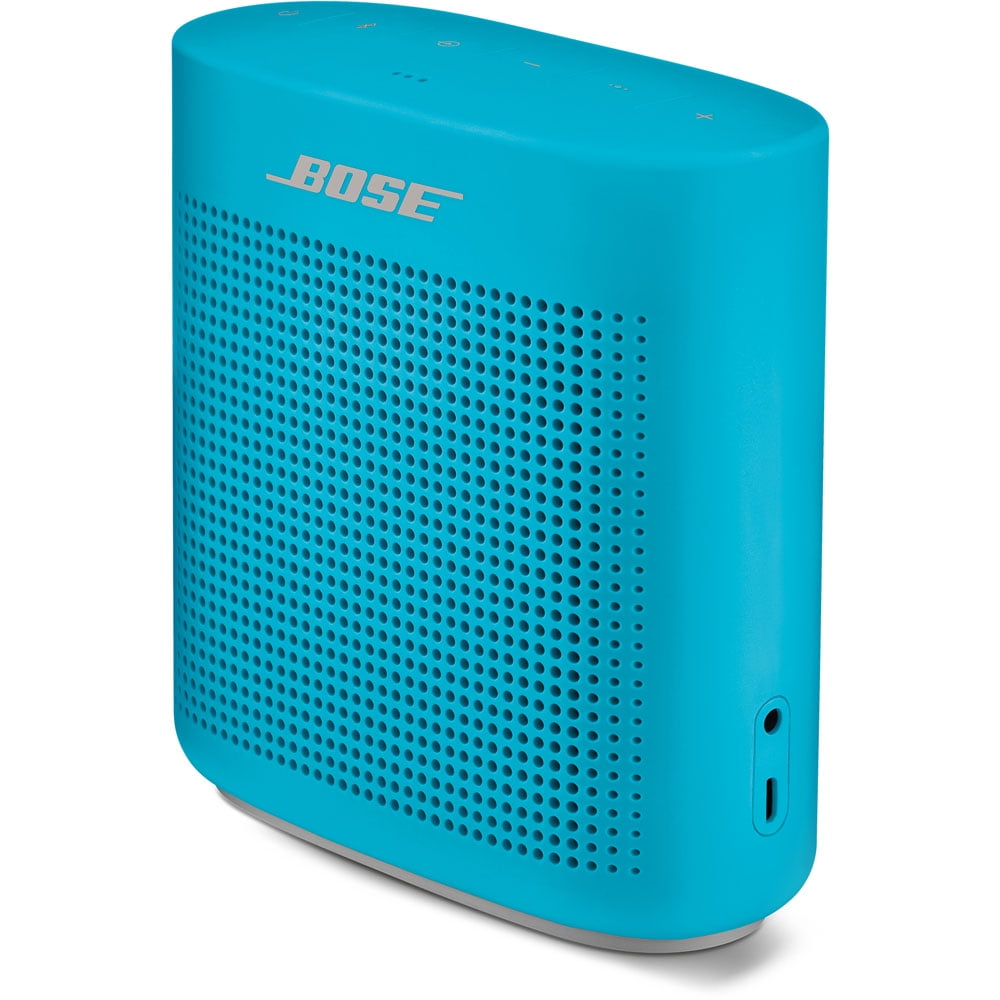 fond krøllet hav det sjovt Bose SoundLink Color Waterproof Portable Bluetooth Speaker II, Black -  Walmart.com