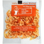 Pop's Golden Gems 100% Louisiana Dried Shrimp, 1.25 oz