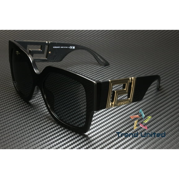 VERSACE VE4402 GB1 87 Black Dark Grey 59 mm Women's Sunglasses