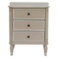 thumbnail image 6 of Heather Ann Creations Tracy 3 Drawer Accent Cabinet, 6 of 6