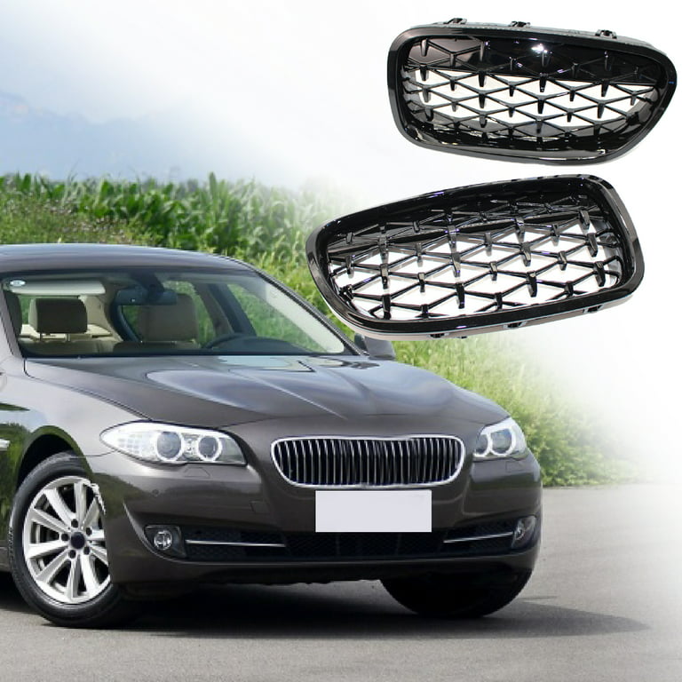 XWQ 2Pcs Front Kidney Grille Professional Heat-resistant Gloss