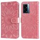 thumbnail image 1 of Funda tipo cartera GANGXUN para OPPO A77 5G , diseño girasol, cuero PU, soporte, cierre magnético, tarjetero, 1 of 5