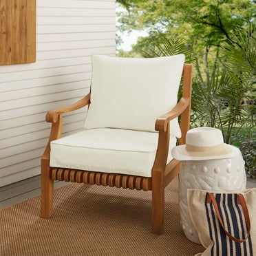 Sunbrella Sorra Home  Canvas Indoor/Outdoor 2-piece Cushion and Pillow Set