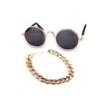 thumbnail image 4 of 2pcs Pet Fashionable Accessories Set, Sunglasses Combo, 4 of 5