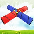 thumbnail image 4 of HOMEMAXS Kids Tunnel Tents Crawling Tunnel Tube Game Toy (Four Tunnel), 4 of 8