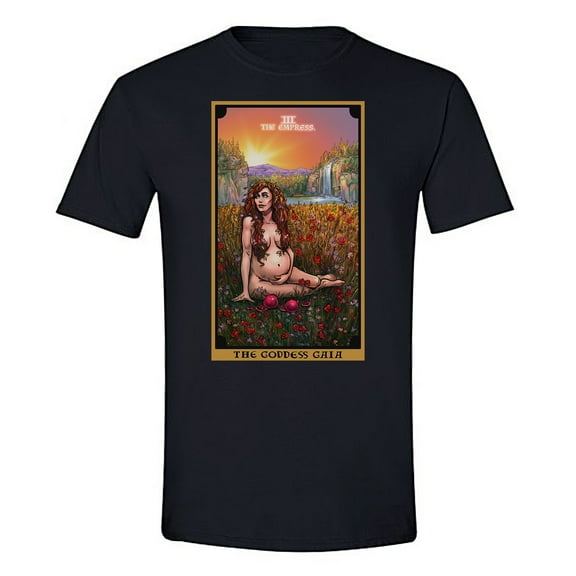 The Ghoulish Garb The Goddess Gaia In The Empress Tarot Card Shirt Small