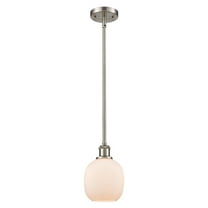 Innovations Lighting 516-1S Belfast Belfast 6" Wide Mini Pendant - White