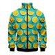 thumbnail image 2 of Chaqueta con estampado 3D de limón, melocotón y plátano para hombre, moda urbana, abrigo de manga larga de gran tamaño, chaquetas con cremallera de frutas de dibujos animados, ropa, 2 of 4