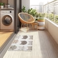 thumbnail image 4 of Yayeee Doormat for Indoor Entrance 32" x 20" Non Slippery Floor Rug, Light Gray Cat Pattern, 4 of 8