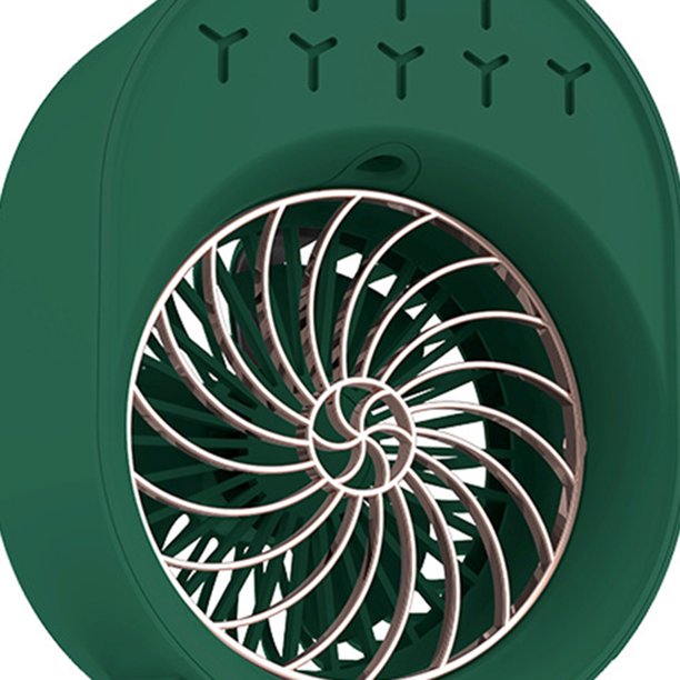 Ventilador De Refrigeración Por Pulverización Ventilador eléctrico portátil Ventilador humidificador de bajo ruido para dormitorio en casa (Verde) Likrtyny Libre de BPA