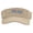 Khaki, variant on Cool Dude Embroidered Pro Style Cotton Twill Washed Visor - Black OSFM