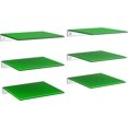 thumbnail image 1 of Galvanox Display Shelves for Building Bricks (Large 10" x 10") Compatible with All Toy Block Brands (6 Pack) Floating Wall Mounted Shelf with Removable Baseplate (Acrylic), 1 of 8