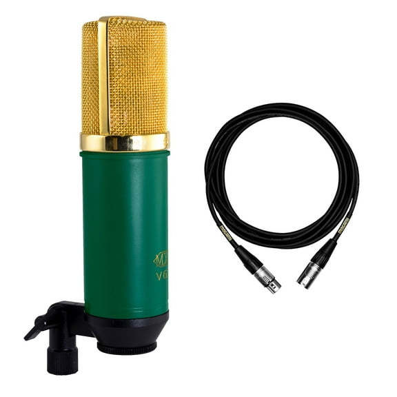 MXL V67G w/ 15-foot Mogami XLR Cable Bundle