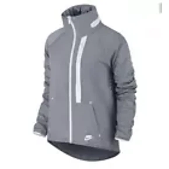 Nike Tech Jacket Aerosheild Moto Cape Active Women’s Medium Hooded
