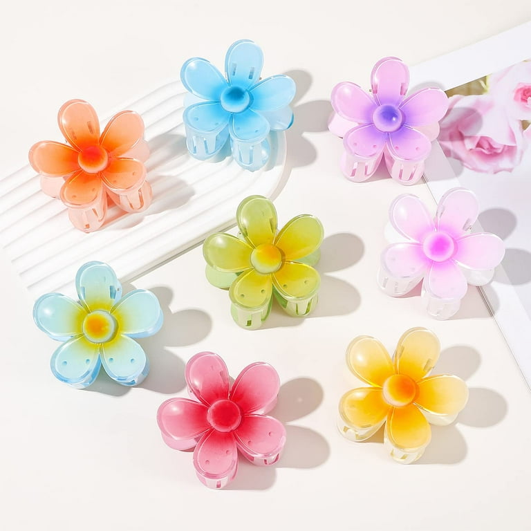 Daisy Flower Hair Clips - 2 Pack