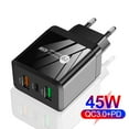thumbnail image 3 of Standard 45W Dual USB QC3.0+PD25W Fast Charger for Mobile Phones, 3 of 8