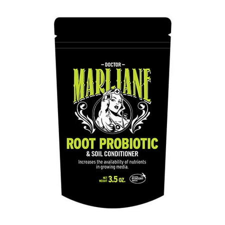 DOCTOR MARIJANE Hydroponics, Root Probiotic, Soil Conditioner, Soil Amendment. Increases the availability of Nutrients in Growing Media. Mix with Media, Mix with