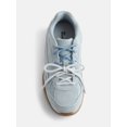 thumbnail image 5 of No Boundaries Women's Faux Suede Double Lace Sneakers, 5 of 5