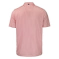 thumbnail image 3 of Men's Cutter & Buck Red/White Wisconsin Badgers Pike Eco Symmetry Print Stretch Recycled Polo, 3 of 3