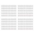 thumbnail image 2 of Light Emitting Diode Mounts, Standard Size Plastic 200PCS 5mm LED Lamp Holder  For Lighting Equipments White, 2 of 8