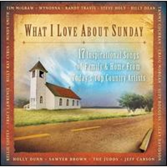 What I Love About Sunday (CD) by Various Artists