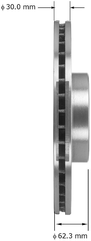 Bendix PRT5969 Premium Brake Rotor