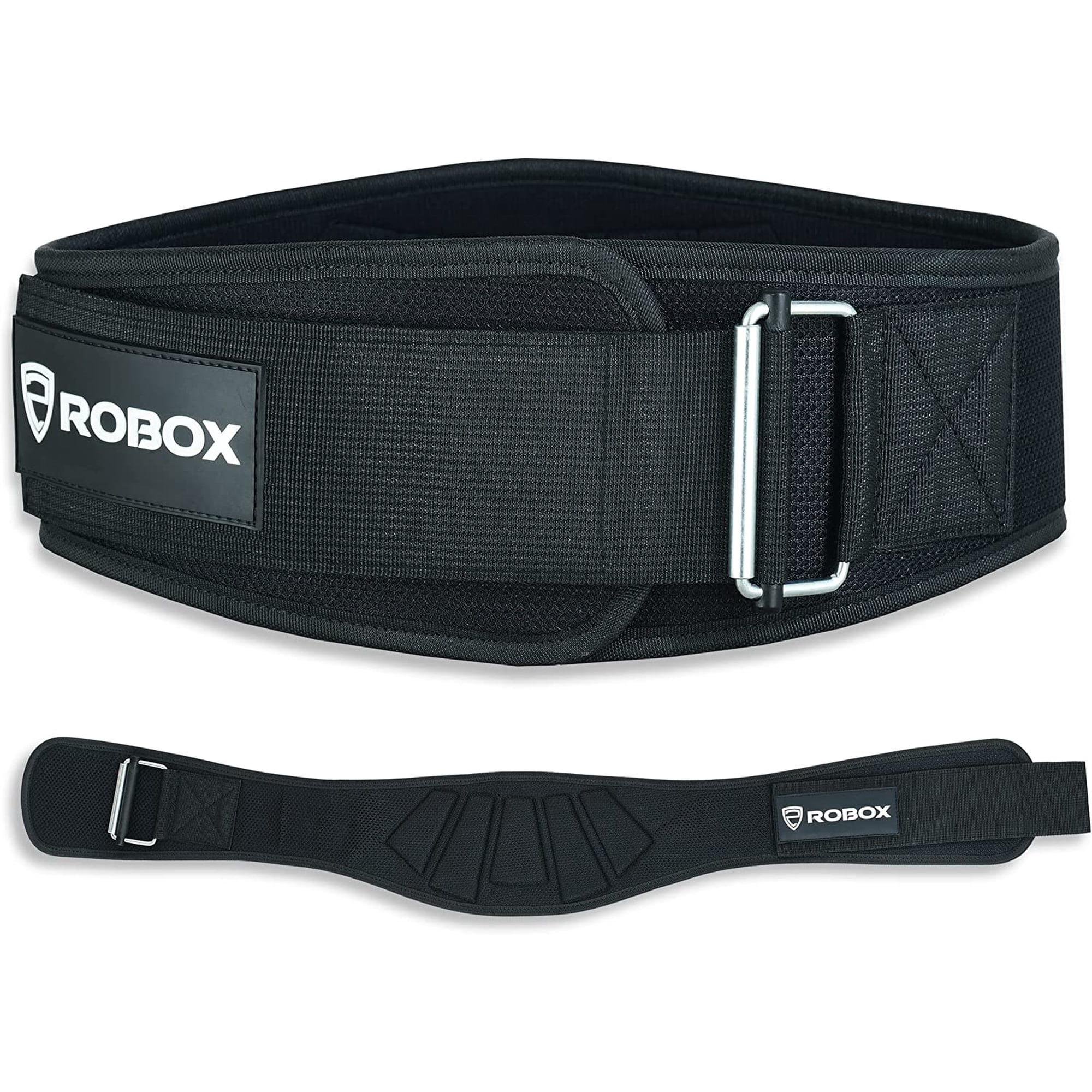 Ceinture D'haltérophilie Homme – Chaîne Acier, Taille Réglable, Protection Lombaire