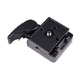 thumbnail image 1 of 323 Quick Release Plate Clamp Adapter for Manfrotto 200PL-14 Camera Tripod, 1 of 3