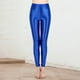 thumbnail image 2 of Leggings brillantes de entrenamiento de cintura alta para tallas grandes - 76 % nailon, alta elasticidad, aptos para yoga/baile - Tallas M-XL con tolerancia de medición de 1 pulgada, 2 of 5