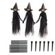 thumbnail image 2 of Decoraciones de Halloween para exteriores, luz grande para sostener las manos, brujas chillones, 2 of 4