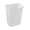 White, variant on Single 36 Quart Capacity White Plastic Waste Recycle Bin, Replacement Garbage Can Container for ROKRECYCLE3 Kitchen Cabinet Pull Out Organizer Trash and Recycling Center, ROKRECYCLEBIN