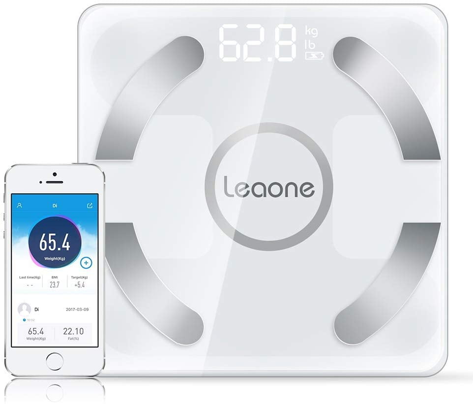 easy home digital bluetooth body fat smart scale