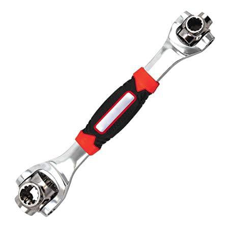Yohii Universal Socket Set 1/4-3/4 Grip Socket Set Ratchet Wrench Power Drill Adapter Professional 7mm-19mm Green 
