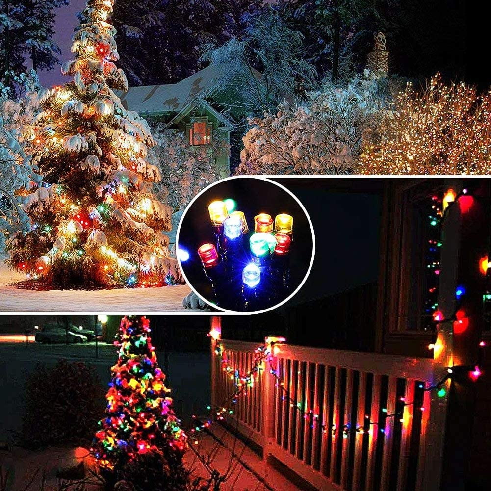 200 LED 66ft Mini Fairy String Twinkle Blue Outdoor Christmas Tree Lights