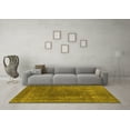 thumbnail image 3 of Ahgly Company Indoor Rectangle Oriental Yellow Industrial Area Rugs, 7' x 10', 3 of 4