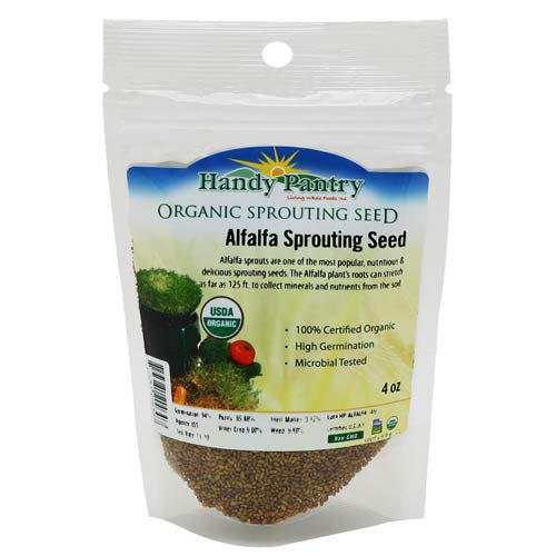 4 oz. Sprouting Seeds Alfalfa
