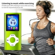 MP3/MP4 Portable Player,1.8 Inch LCD Screen,Max Support 64GB,Green
