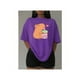 thumbnail image 1 of Playera Blusa De Capybara Tomando Refresco Ropa Divertida Para Mujer Capibara Color Morado Talla Mediana Marca Emil SaEs, 1 of 4
