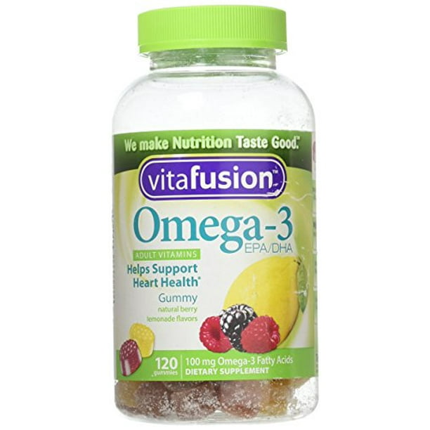Vitafusion Omega 3 Gummy, 120 Count