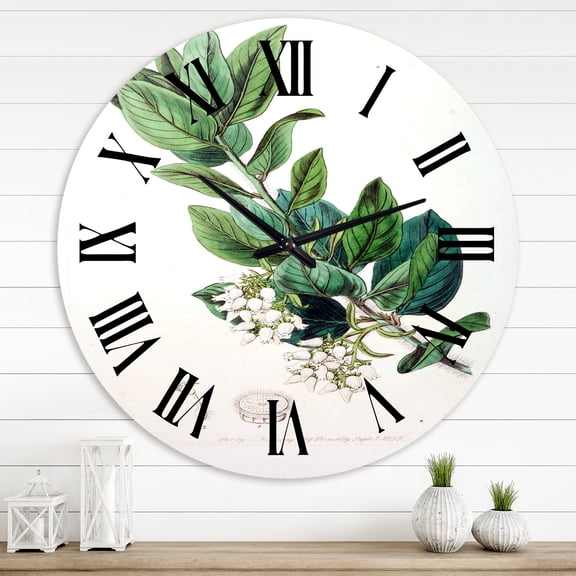 Designart 1 in Quartz Traditional Wall Clock