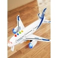 thumbnail image 4 of Toddlers Airplane Toys for 1-3, Press and Go Airplane Toys with Sounds and Lights,Early Education Learning Toys 2 in 1 Modes of Sound Playback, Kids Birthday Gifts for 1-2 Years Old, 4 of 6