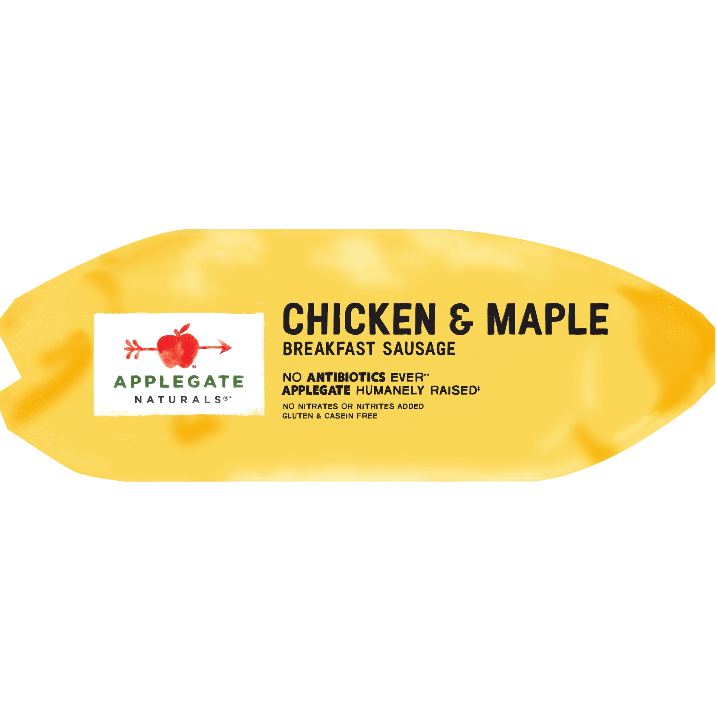 Applegate Naturals Chicken & Maple Breakfast Sausage Links, 20oz (Frozen)