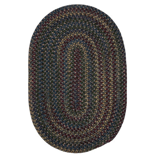 MN27R072X072 Midnight - Charcoal 6' round Rug, 55% Polypropylene/35% Nylon/10% Wool - Round.