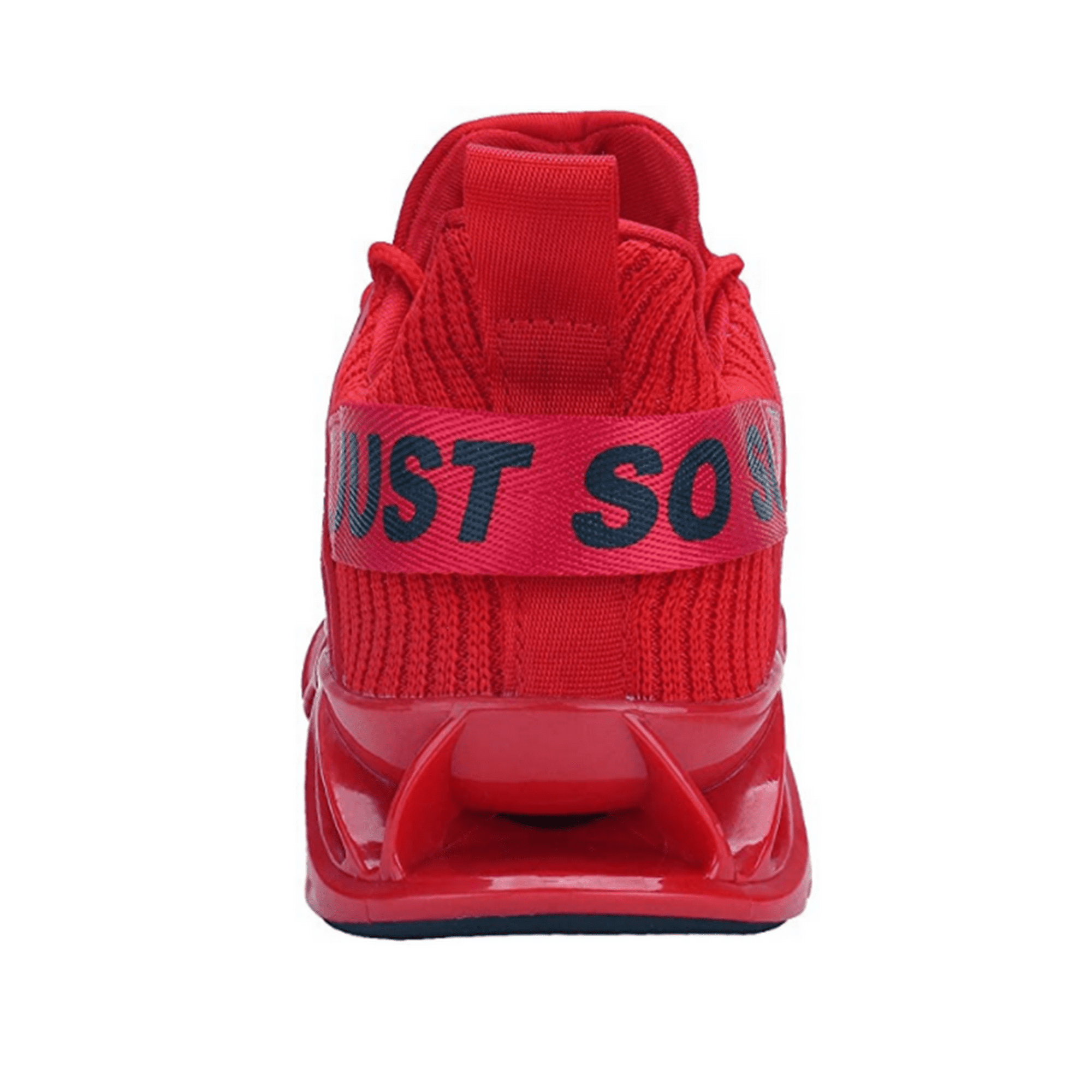 Chaussure de Course Respirante Derapant sur Baskets Hommes Rouge Taille 39