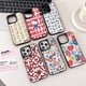 thumbnail image 3 of Casetifg Marca Hello Kitty KT Cat Mirror Funda De Teléfono De Alta Calidad Con Caja Para iPhone 11 12 13 14 Pro Max 14Plus A Prueba De Golpes Proteger Carcasa De Silicona TPU Cubierta Trasera Dura, 3 of 4