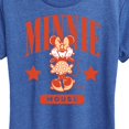 thumbnail image 3 of Disney - Minnie Mouse Collegiate - Women's Short Sleeve Graphic T-Shirt, 3 of 5