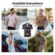 thumbnail image 5 of Balery Owls And Hearts Camisa Polo de Hombre con Estampado, de Manga Corta y Tejido Medio, Camisa Tipo Golf Polo-XX-Large, 5 of 6